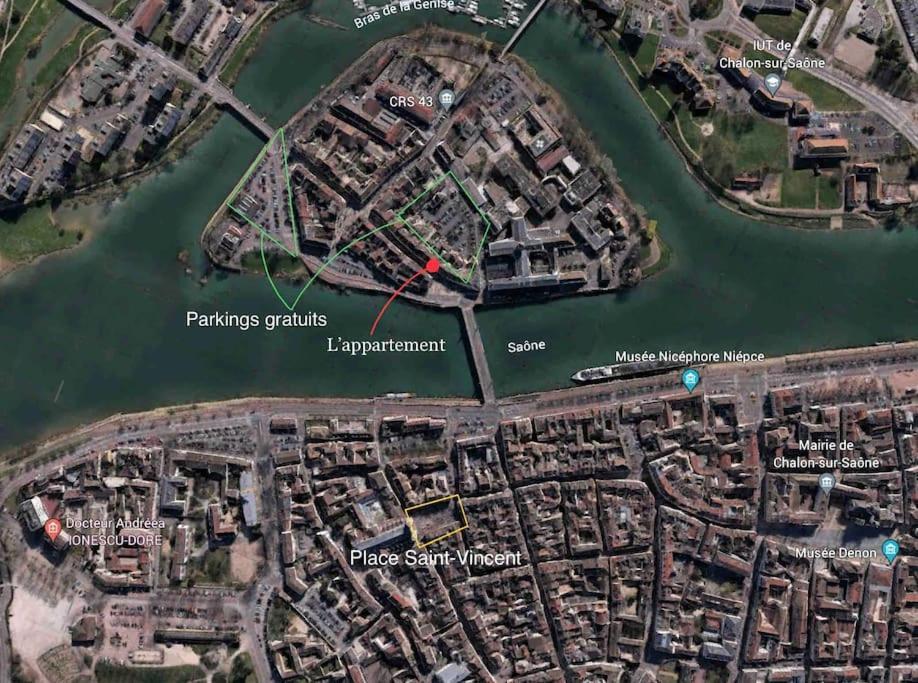 Apartmán Le St Laurent - Ma Cabotte Chalon-sur-Saône Exteriér fotografie